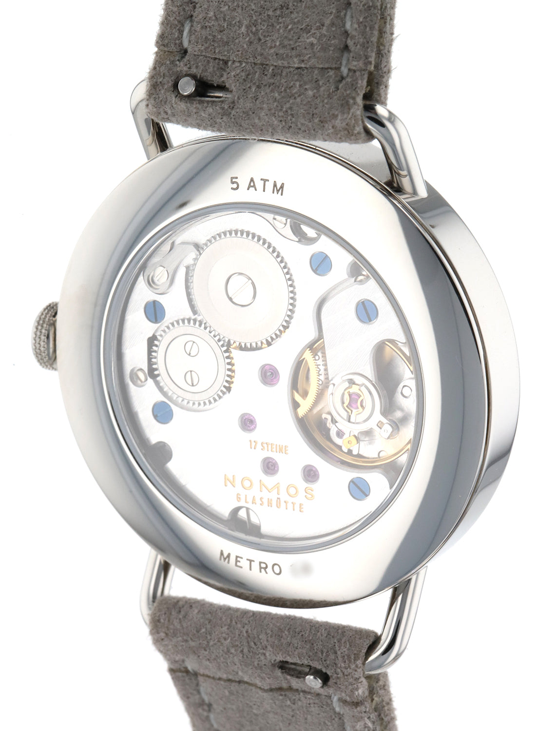 NOMOS Glashütte Metro 33 All Silver