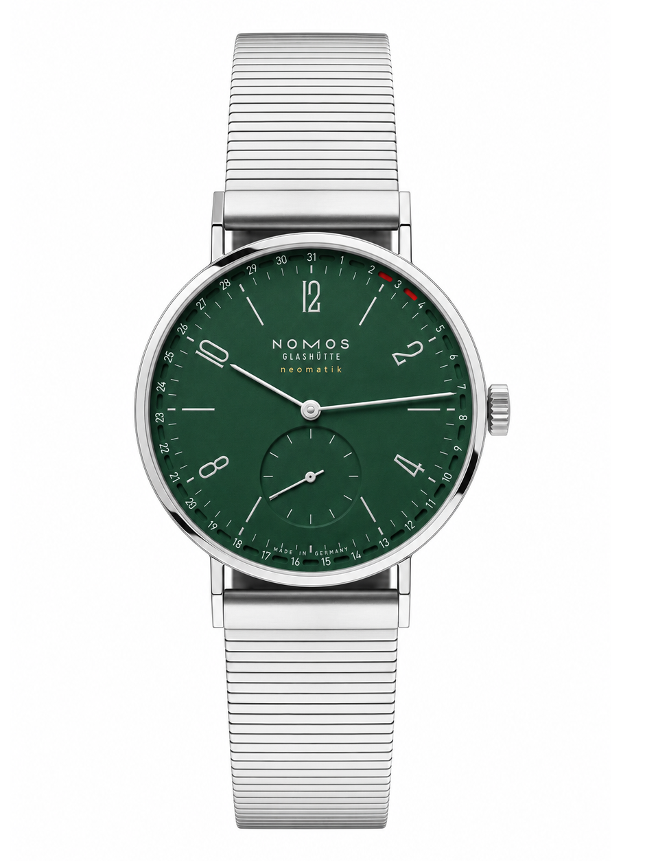 NOMOS Glashütte Tangente neomatik 38 Update Waldgrün Ref. 148.SB