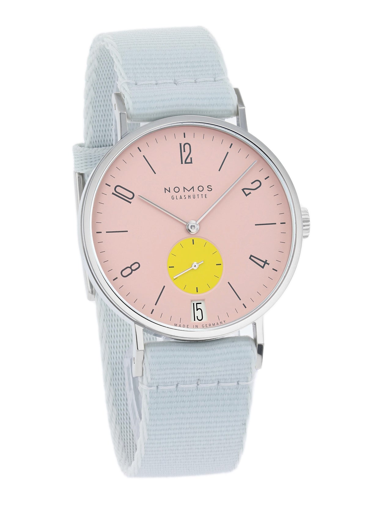 NOMOS Glashütte Tangente 38 Datum Bubblegum Ref. 179.S7