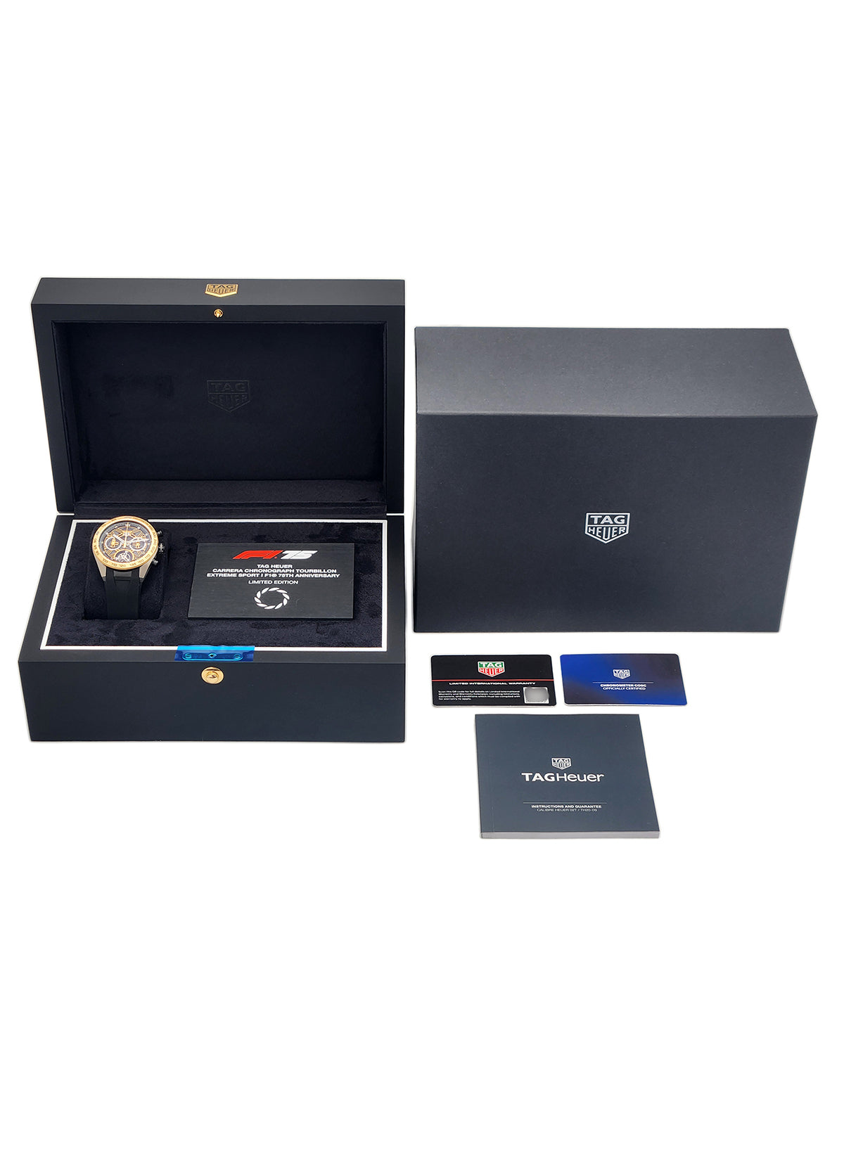 Tag Heuer Carrera Automatik Chronograph Tourbillon Extreme Sport I F1 75th Anniversary Limited Edition