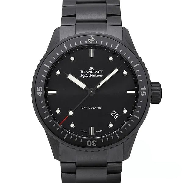 Blancpain Fifty Fathoms Bathyscaphe Quantième Complet Phase de Lune