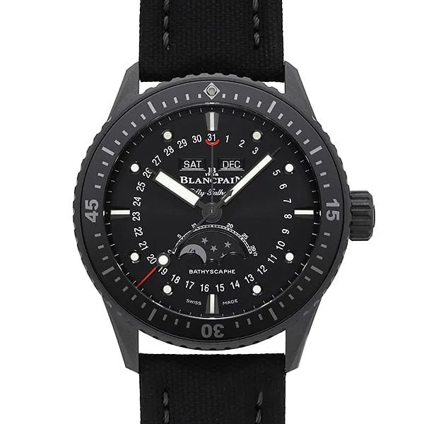 Blancpain Fifty Fathoms Bathyscaphe Quantième Complet Phase de Lune