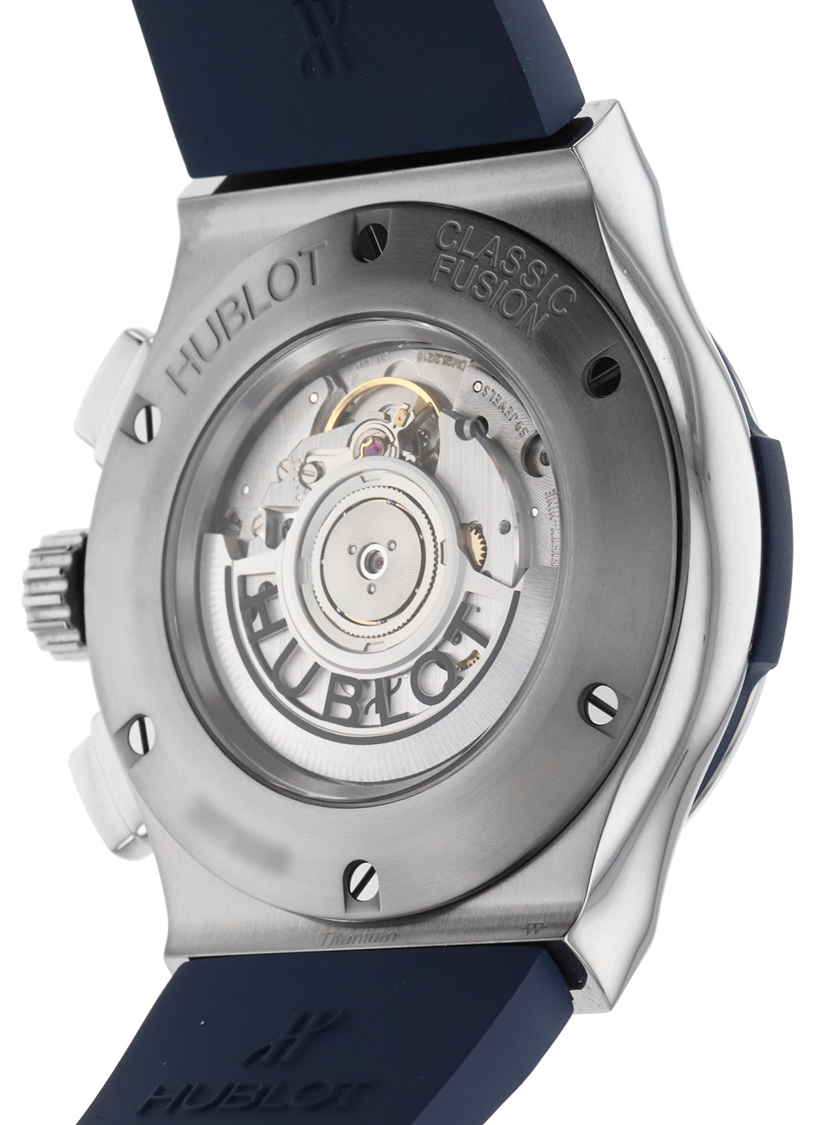 Hublot Classic Fusion Chronograph Titanium Blue 45 mm Ref. 521.NX.7170.RX