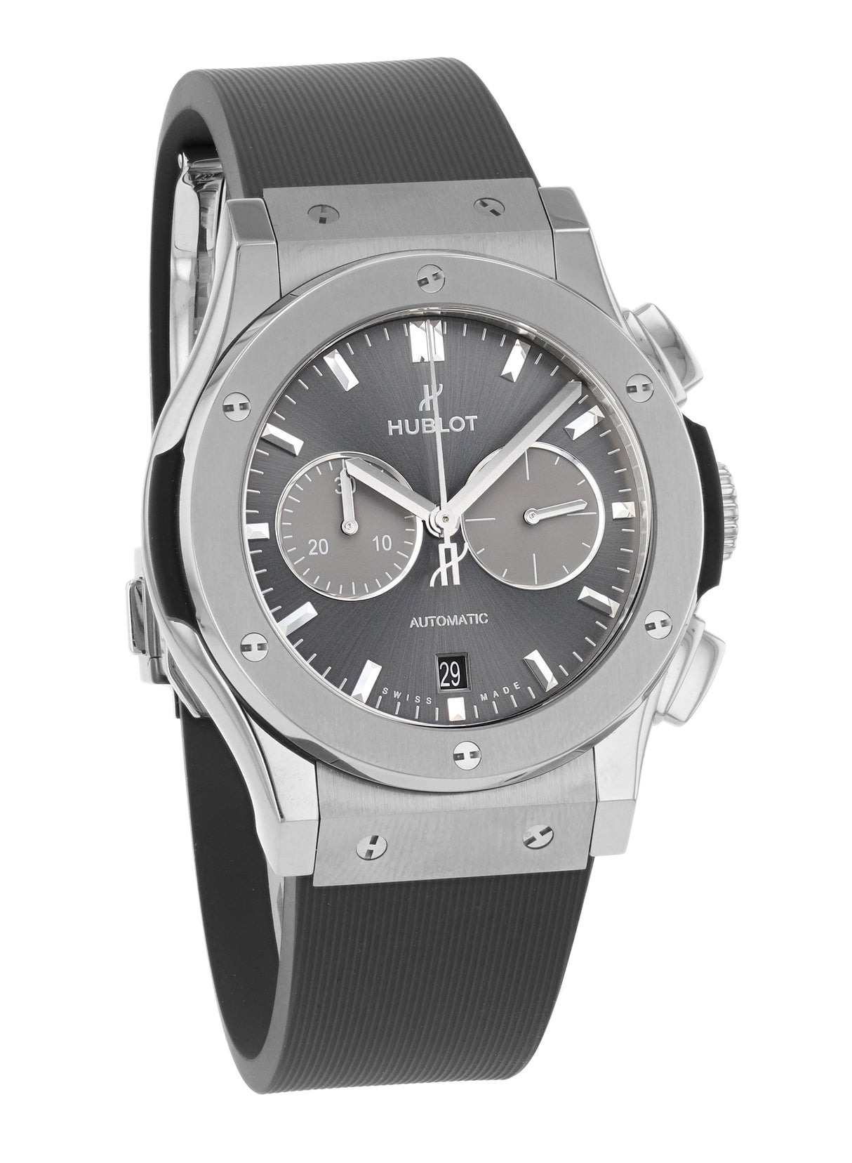 Hublot Classic Fusion 42mm Automatic Chronograph Titanium Racing Grey