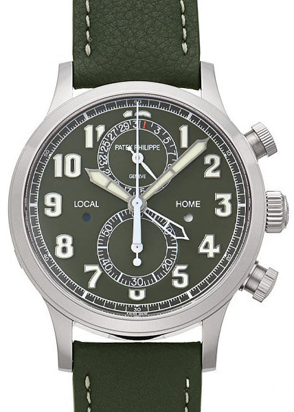 Patek Philippe Calatrava Pilot Travel Time Chronograph