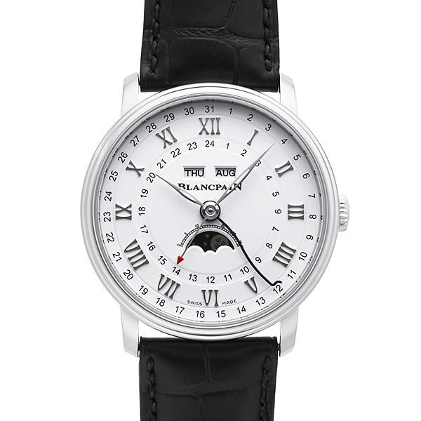 Blancpain Villeret Quantième Complet Phases de Lune GMT