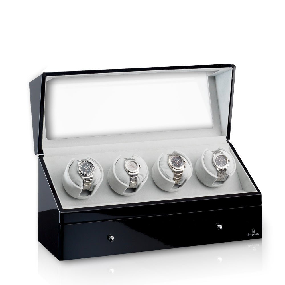 Designhuette Watch Winder San Diego 4 Black
