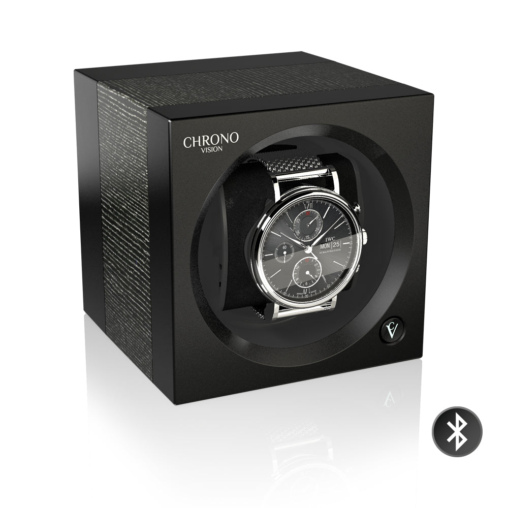Chronovision One Bluetooth - Argento Silk/Black Silk