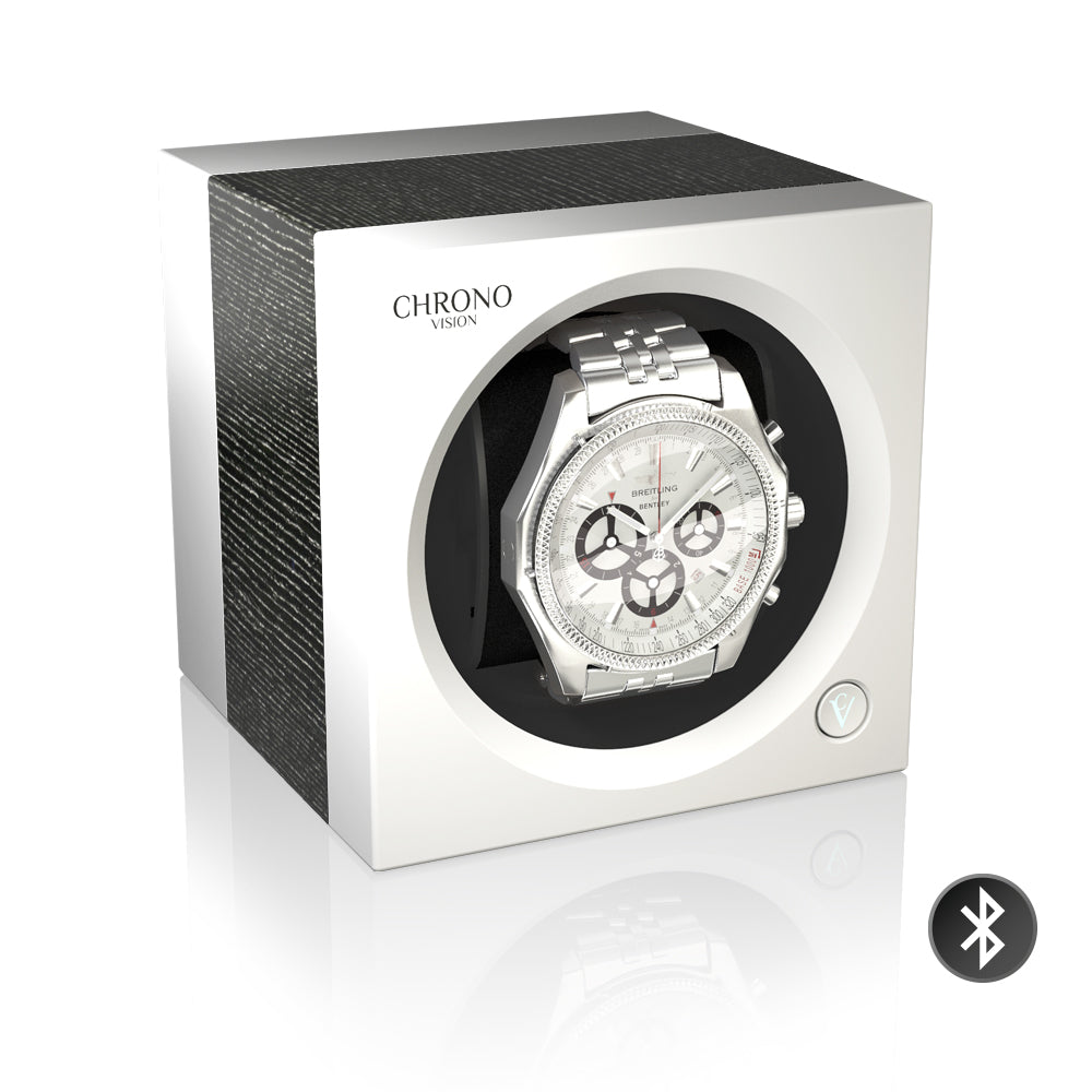 Chronovision One Bluetooth - Argento Silk/White Silk