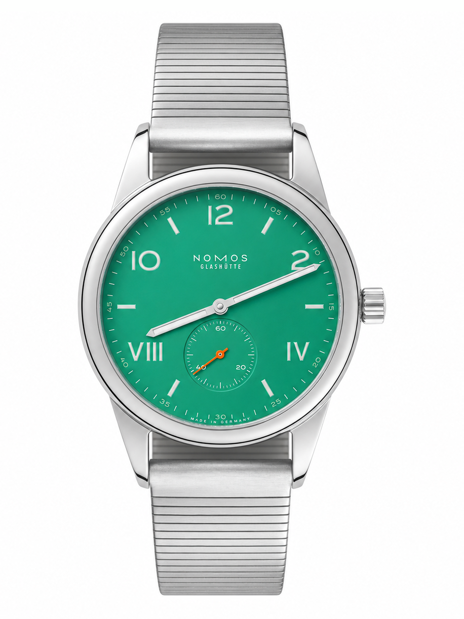 NOMOS Glashütte Club Campus 38 Electric Green Ref. 726