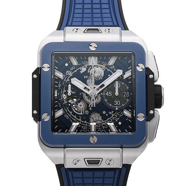 Hublot Square Bang Unico Titanium Blue Ceramic 42 mm