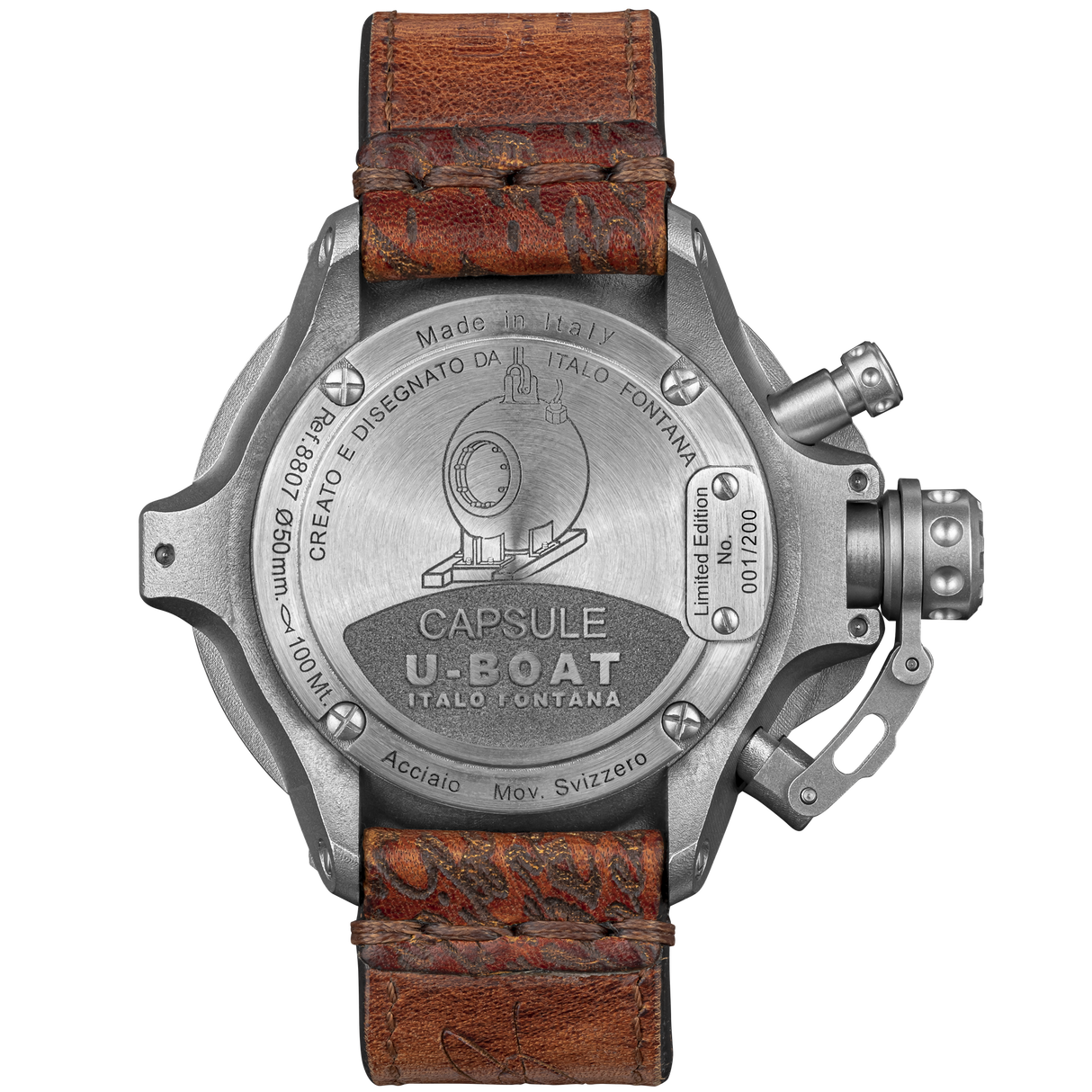 U-Boat Capsule 50 SS BK SE