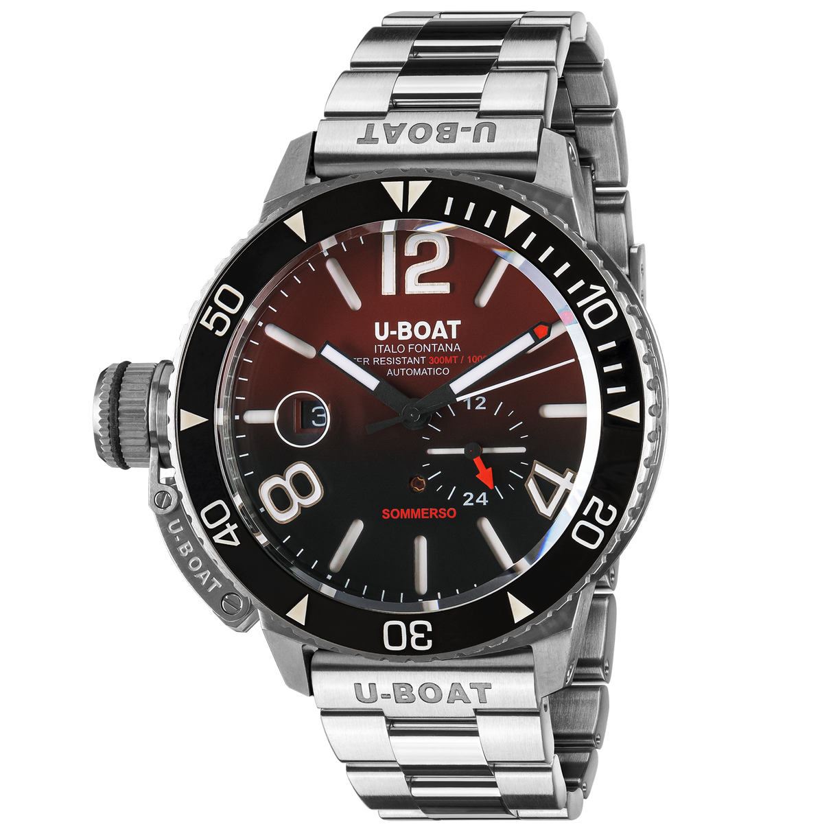 U-Boat Sommerso Ceramic Bordeaux/MT