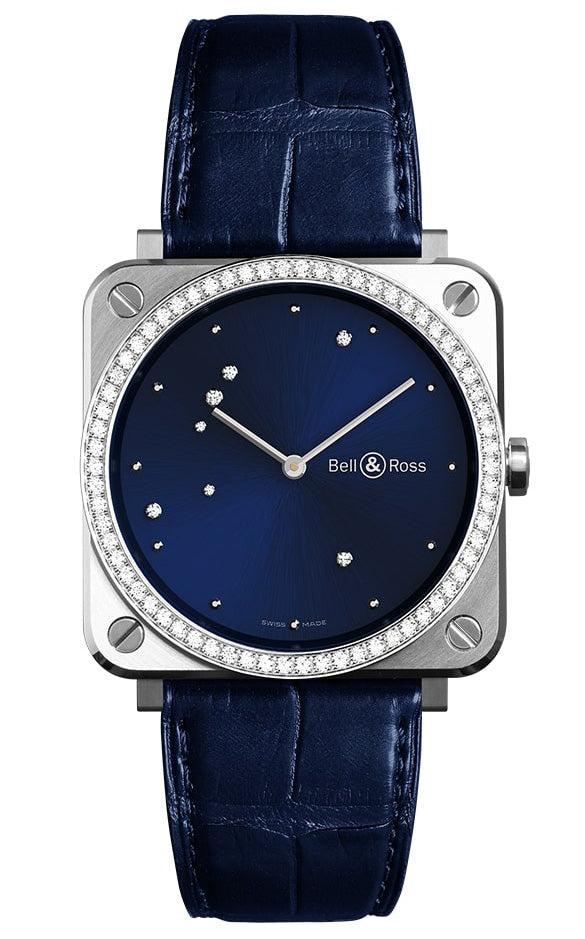 Bell & Ross BR S BLUE DIAMOND EAGLE DIAMONDS