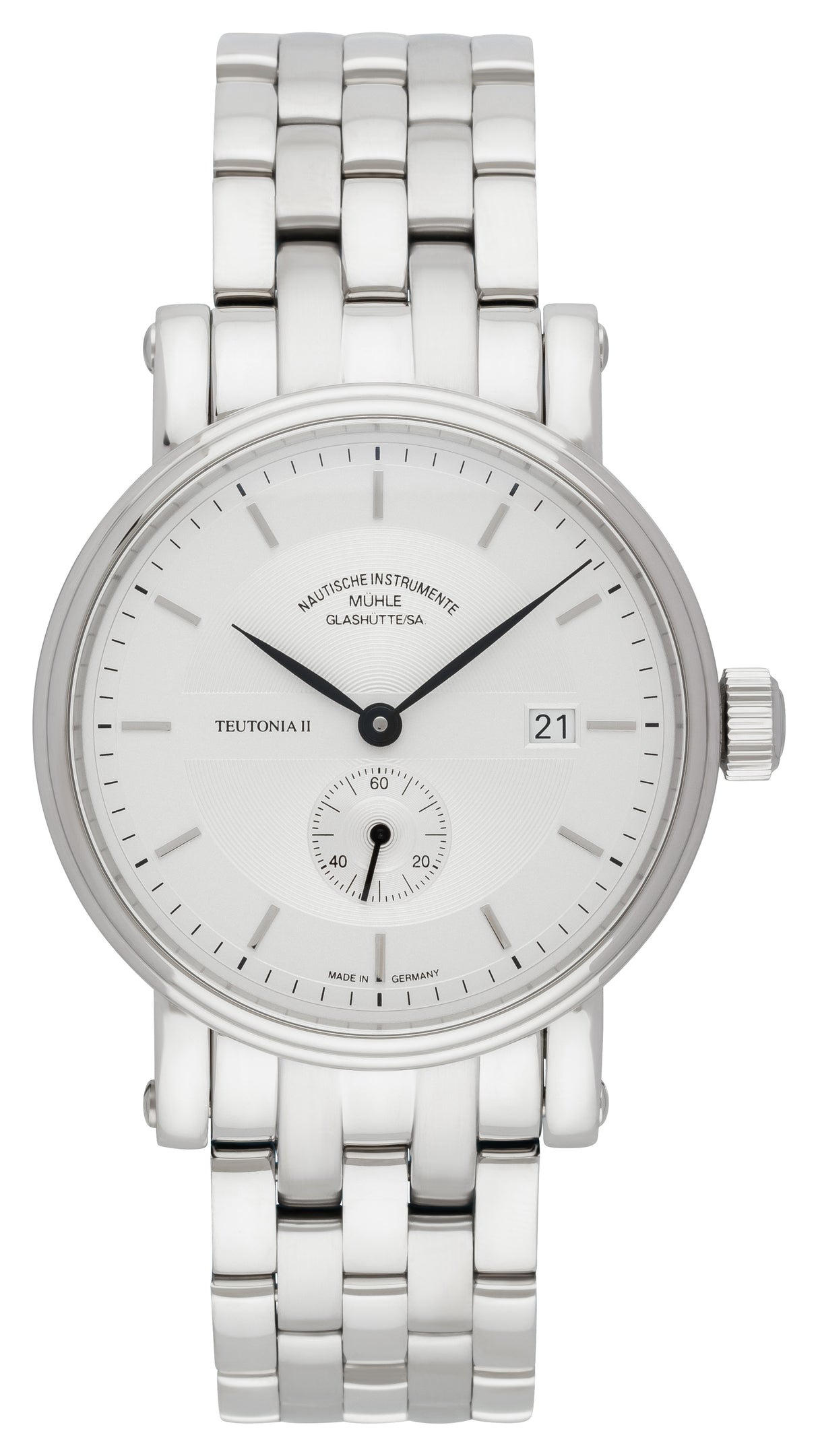 MÜHLE Glashütte Teutonia II kleine Sekunde