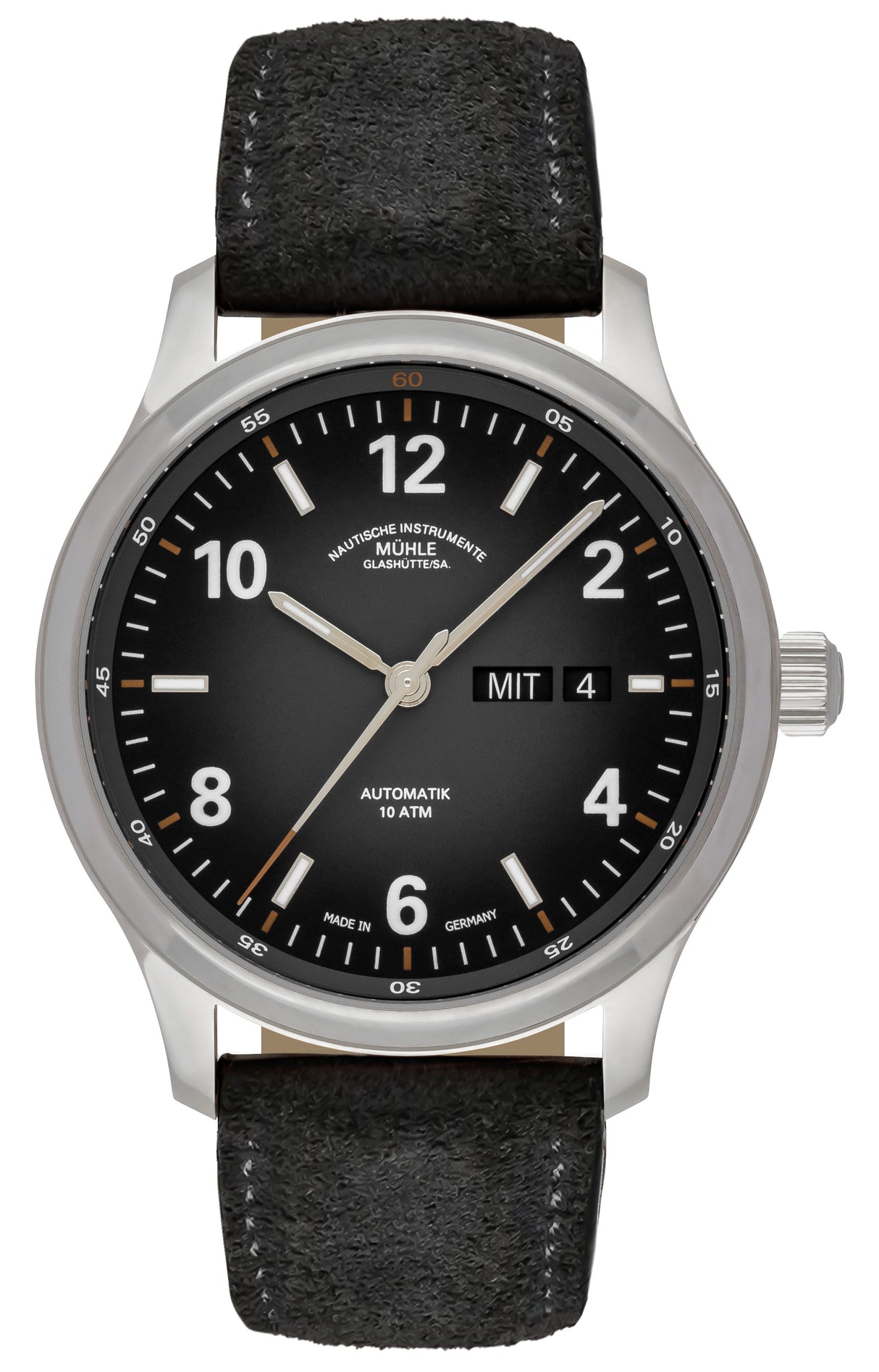 MÜHLE Glashütte Lunova Tag/Datum