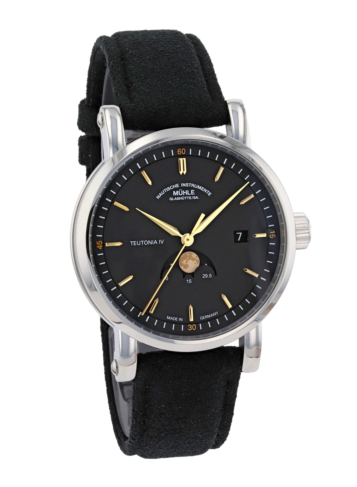 MÜHLE Glashütte Teutonia IV Mondphase Ref. M1-44-03-AB-I