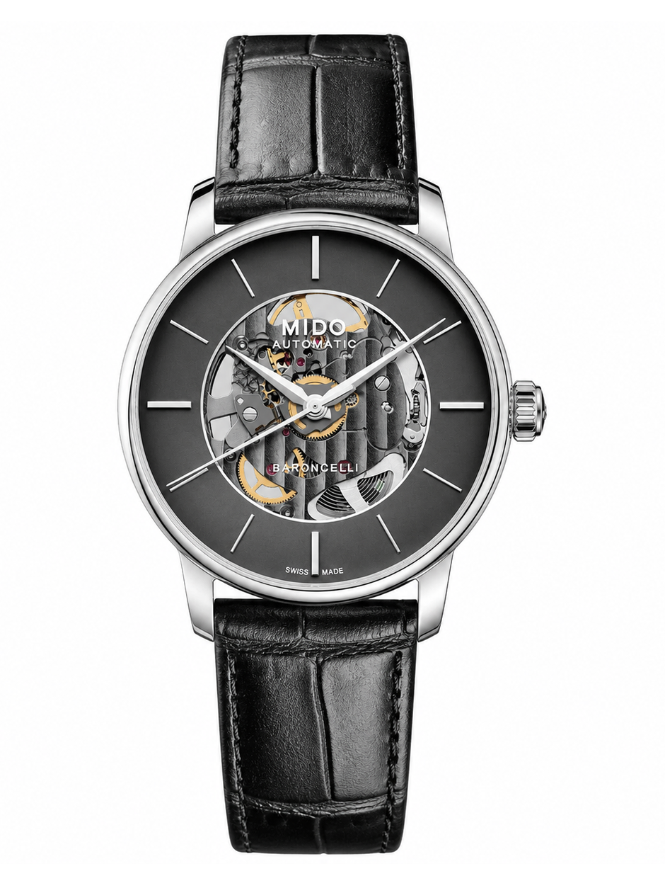 MIDO Baroncelli Signature Skeleton Ref. M037.436.16.061.00