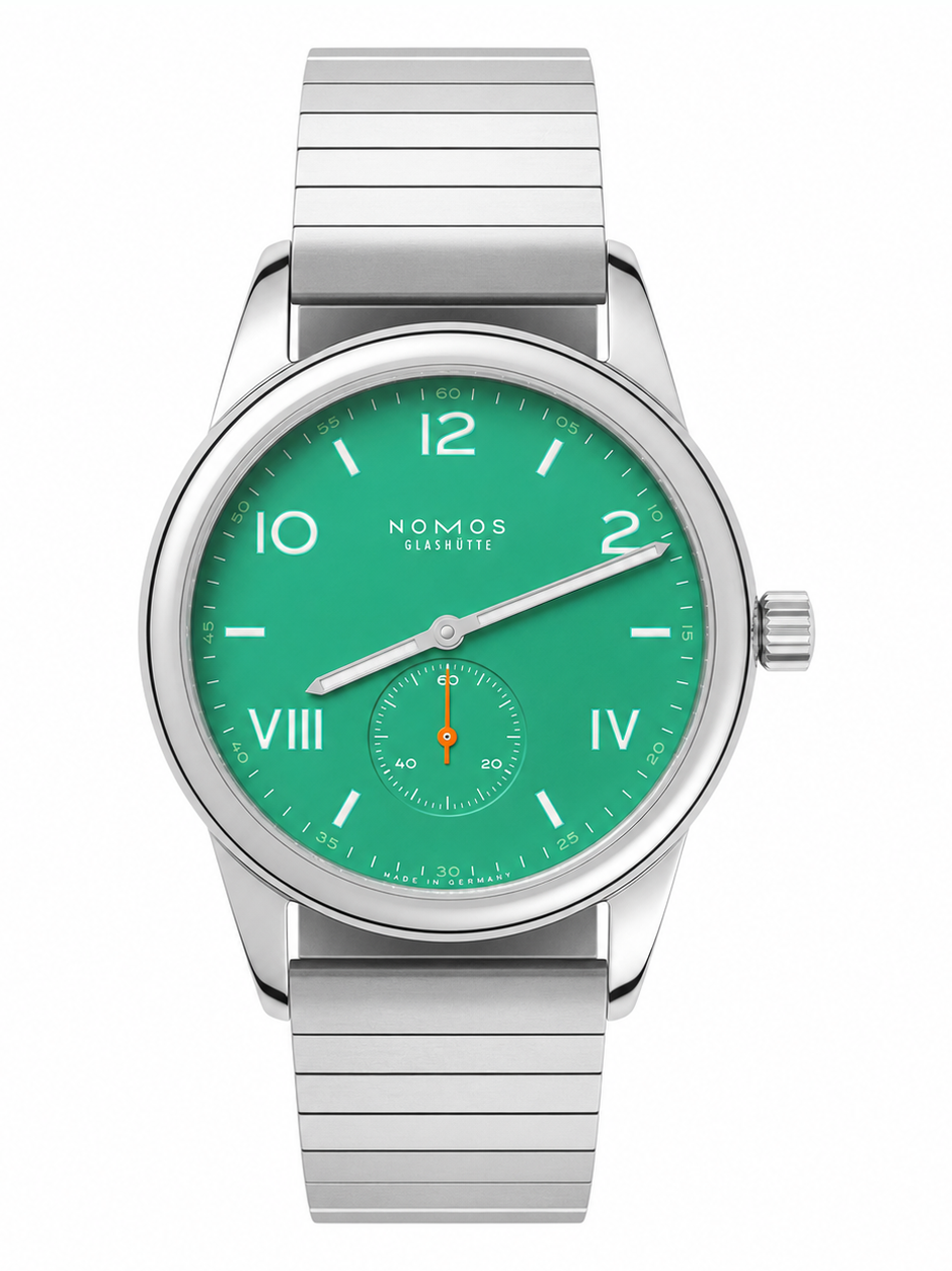 NOMOS Glashütte Club Campus 38 Electric Green Ref. 726.GB