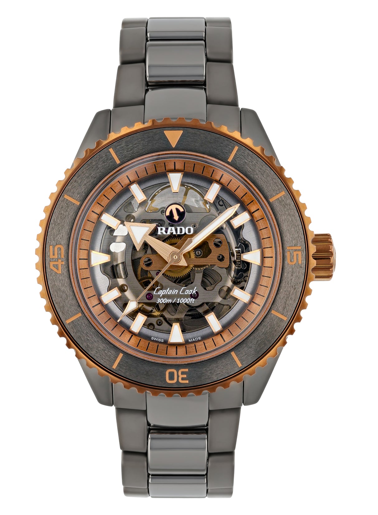 Rado Captain Cook High-Tech Ceramic Skeleton