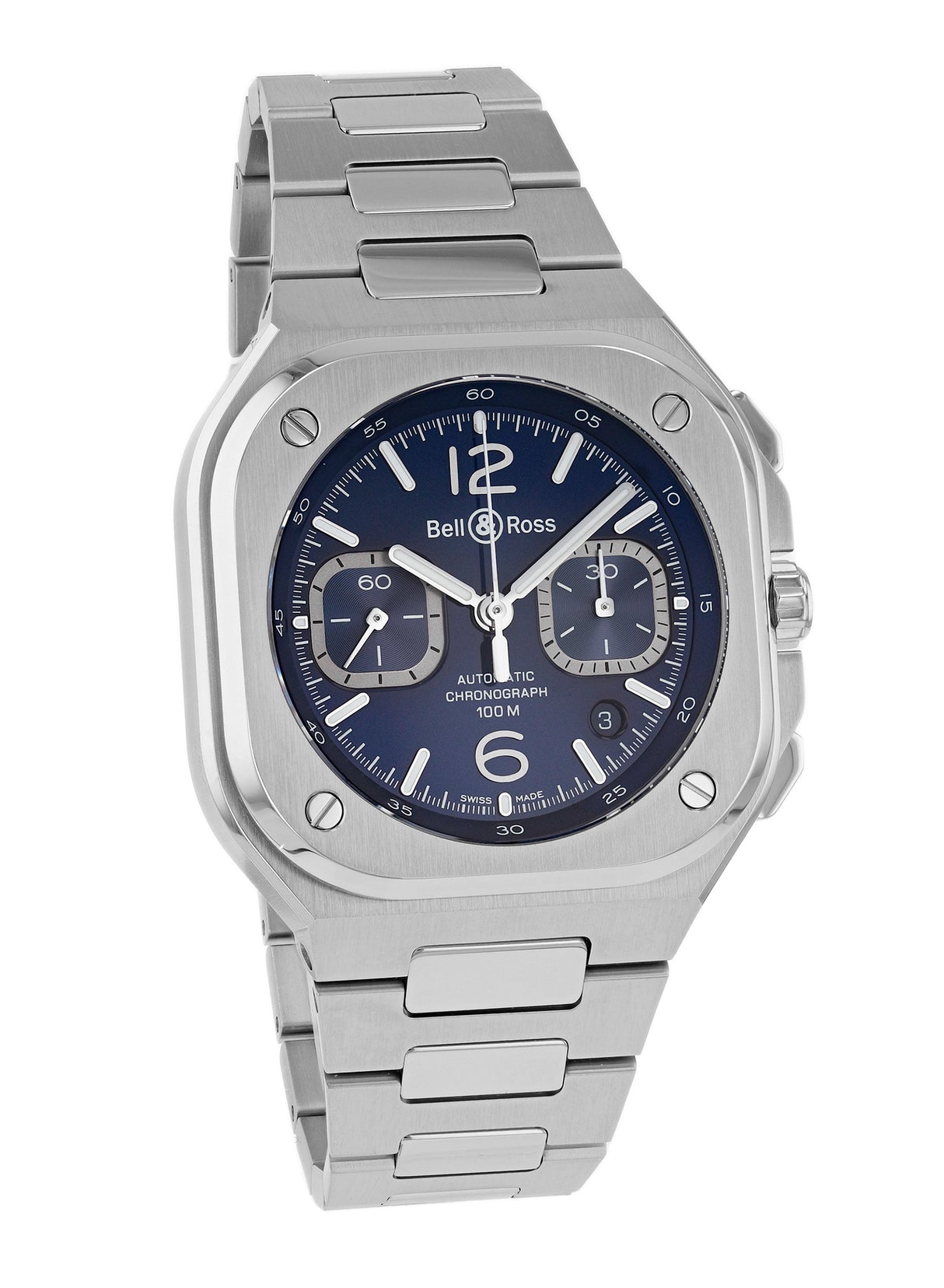Bell & Ross BR 05 CHRONO BLUE STEEL