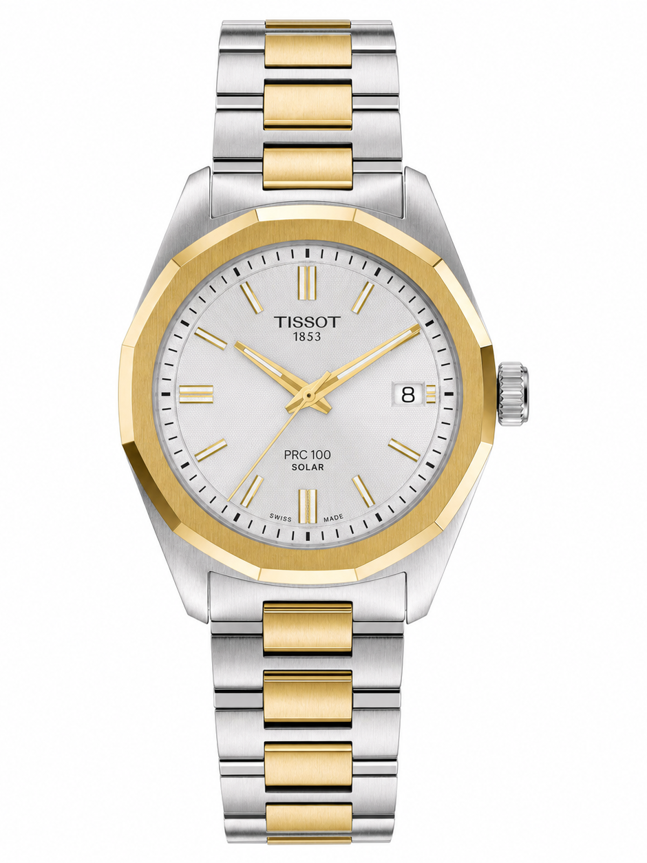 Tissot T-Classic PRC 100 Solar Quartz 34 mm Ref. T151.822.22.031.00