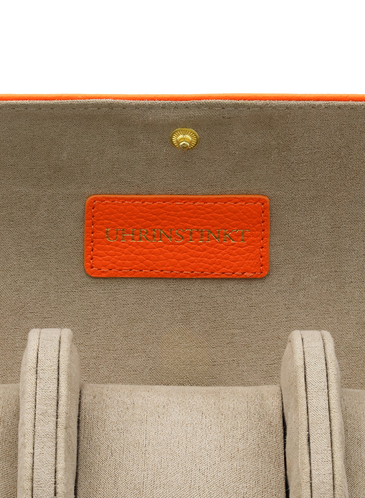 Uhrinstinkt Premium Uhrenrolle Mandarin Orange