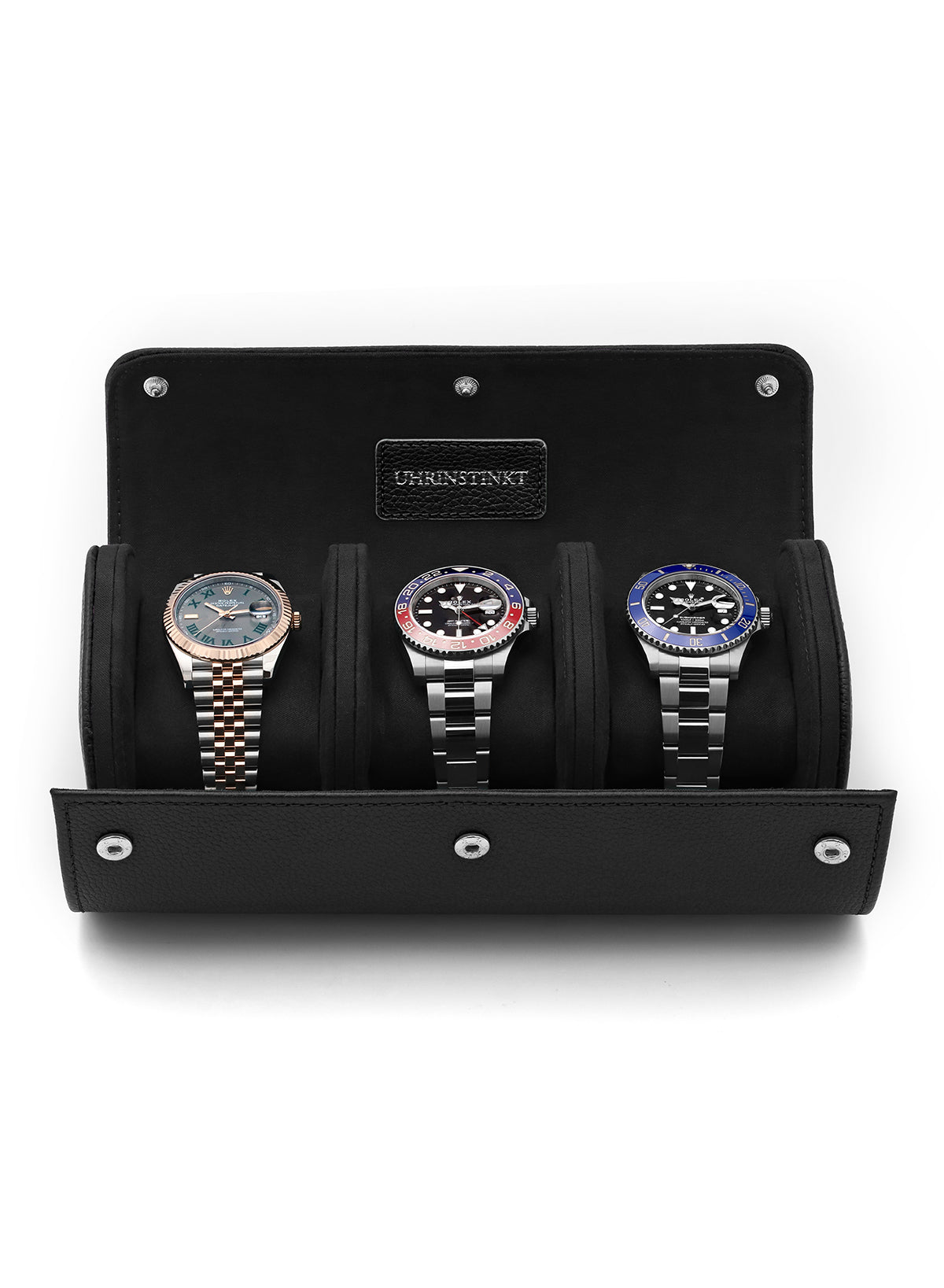 Uhrinstinkt Premium Uhrenrolle Onyx Black