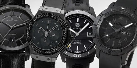 Schwarze Uhr