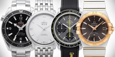 Seamaster, De Ville, Speedmaster, Constellation