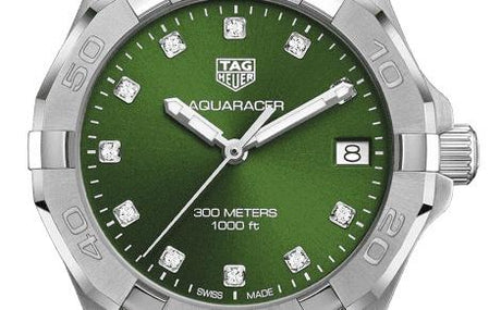 Aquaracer Green Dial