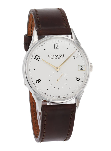 NOMOS Glashütte Minimatik 39 Datum Gold