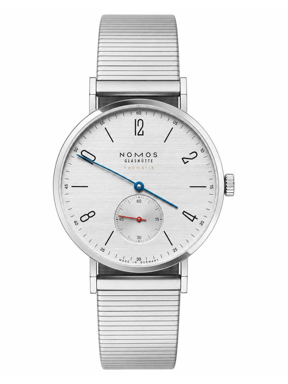 NOMOS Glashütte Tangente neomatik 39 silvercut Ref. 141