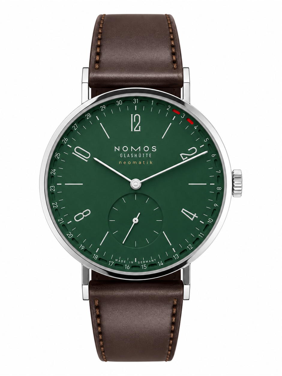 NOMOS Glashütte Tangente neomatik 38 Update Waldgrün Ref. 148