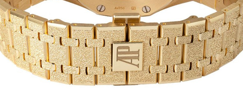 Audemars Piguet Royal Frosted Gold Double Balance Wheel Openworked