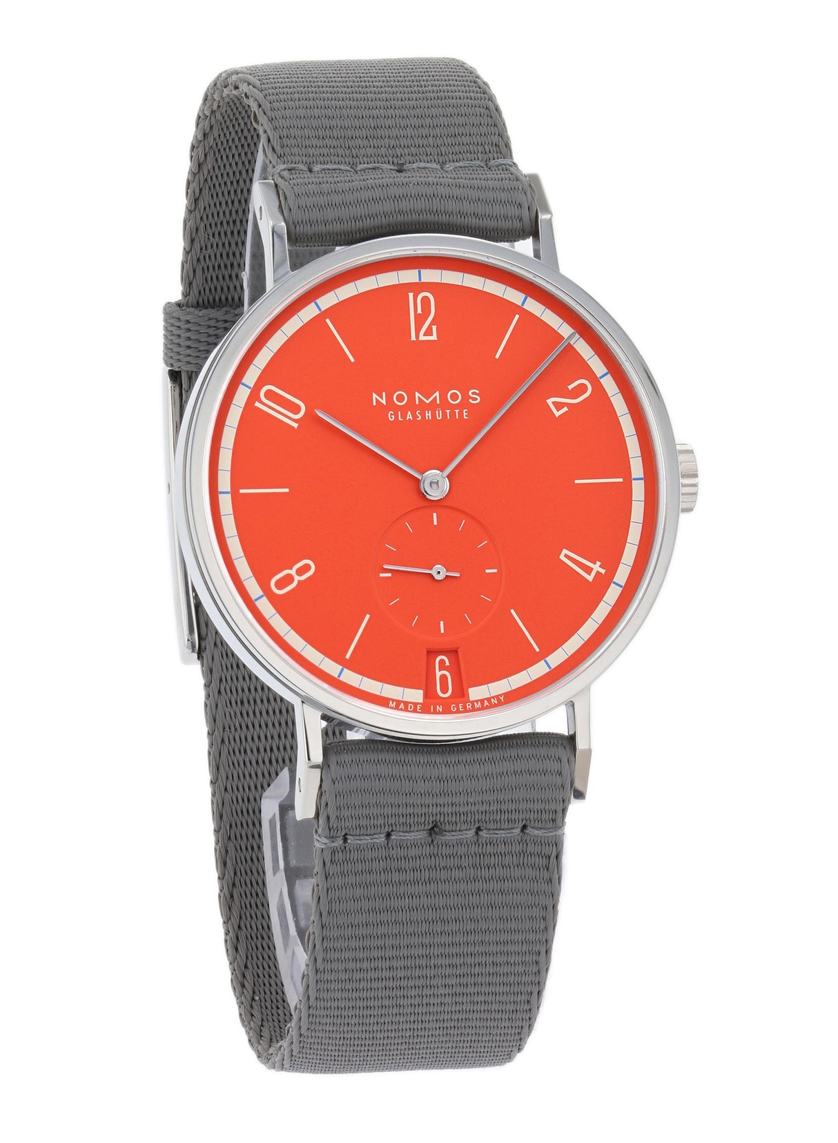 NOMOS Glashütte Tangente 38 Datum Rambazamba