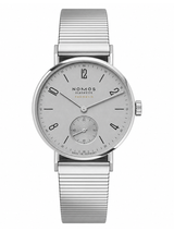 NOMOS Glashütte Tangente Neomatik 35 Platingrau