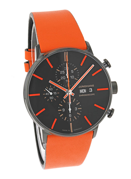 Junghans Form A Chronoscope Datum englisch