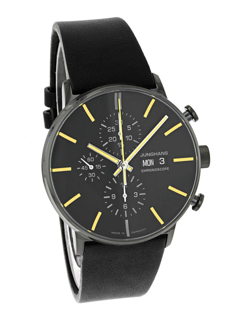 Junghans Form A Chronoscope Datum englisch