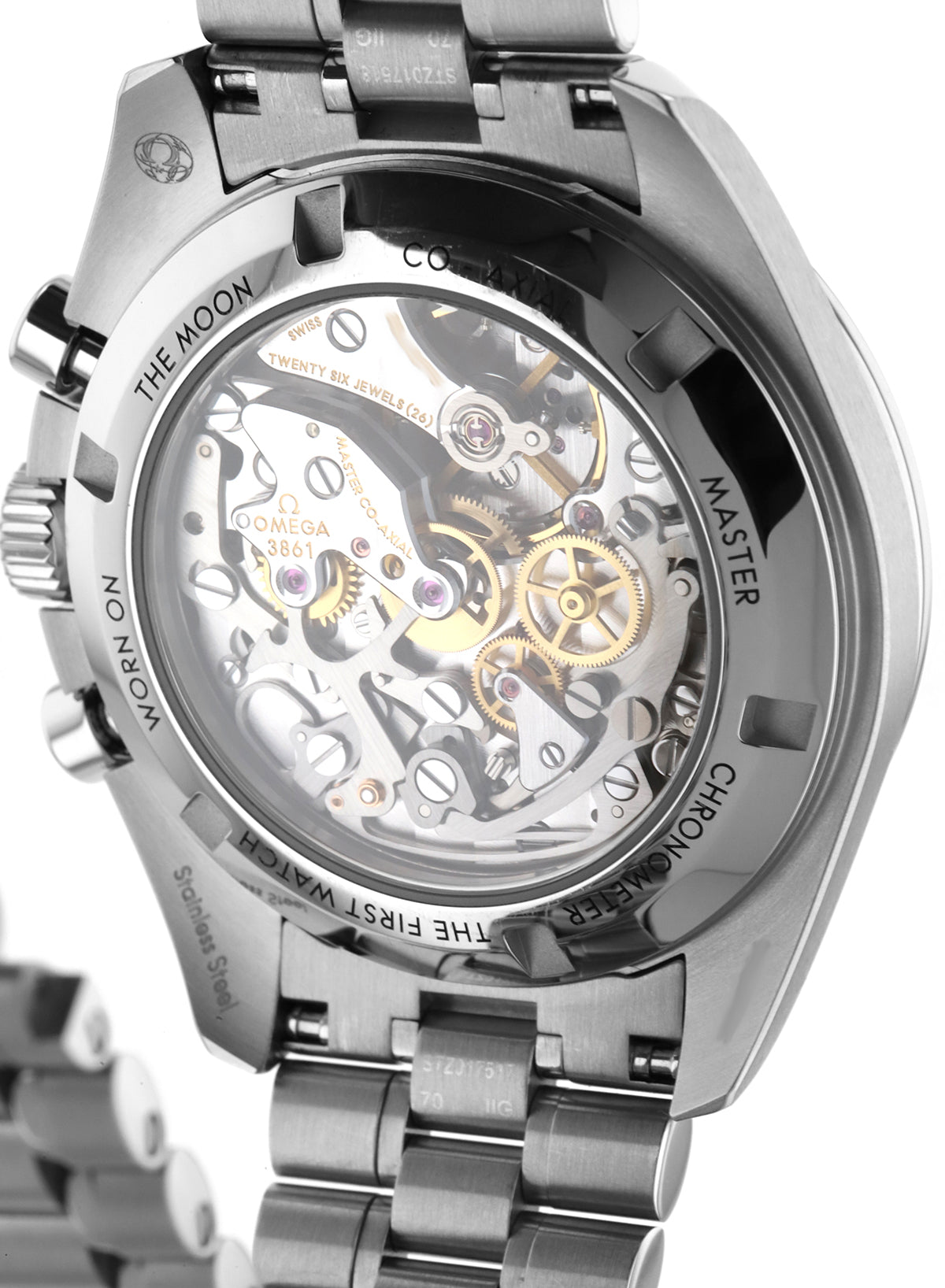 Omega Speedmaster Moonwatch Professional Co-Axial Master Chronometer Chronograph 42 mm White