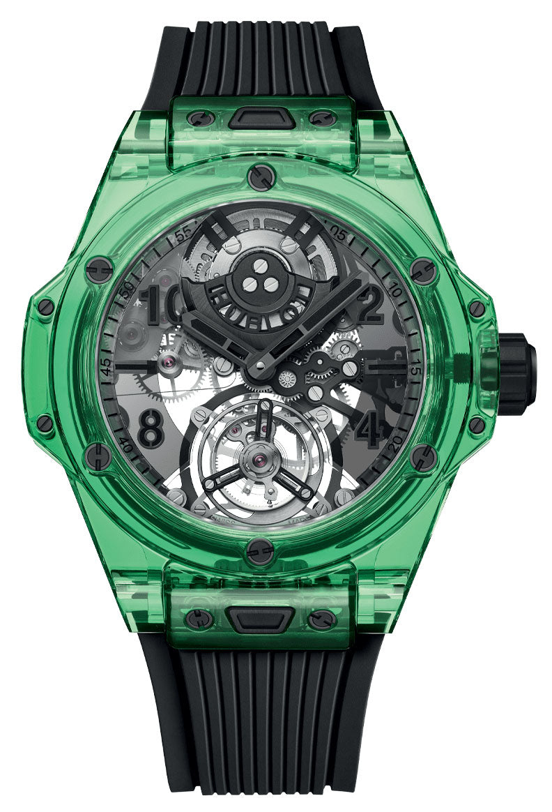 Hublot Big Bang Tourbillon Automatic Green Saxem 44 mm