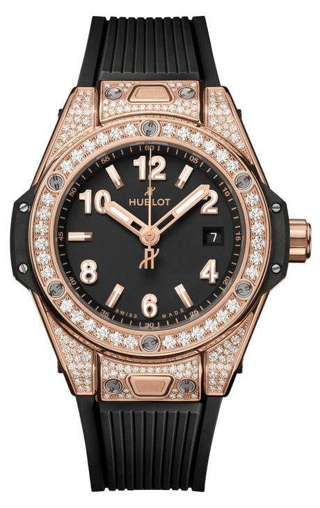 Hublot Big Bang One Click King Gold Pave 33mm