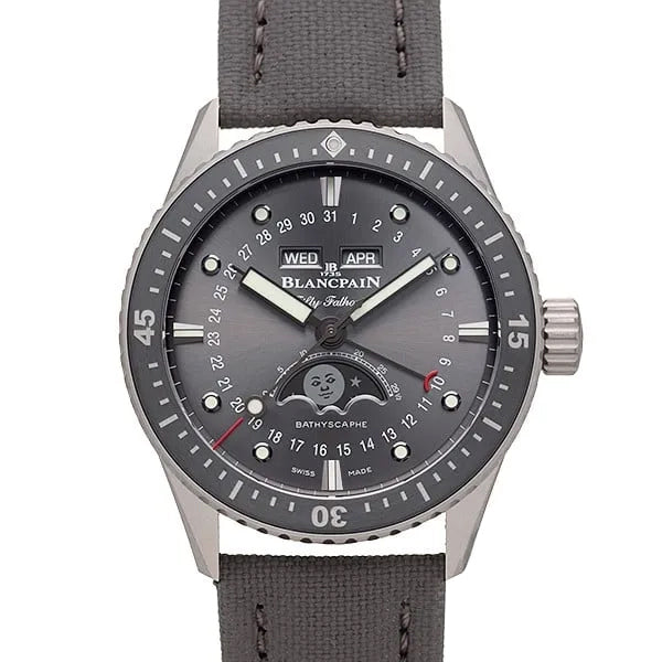 Blancpain Fifty Fathoms Bathyscaphe Quantième Complet Phase de Lune