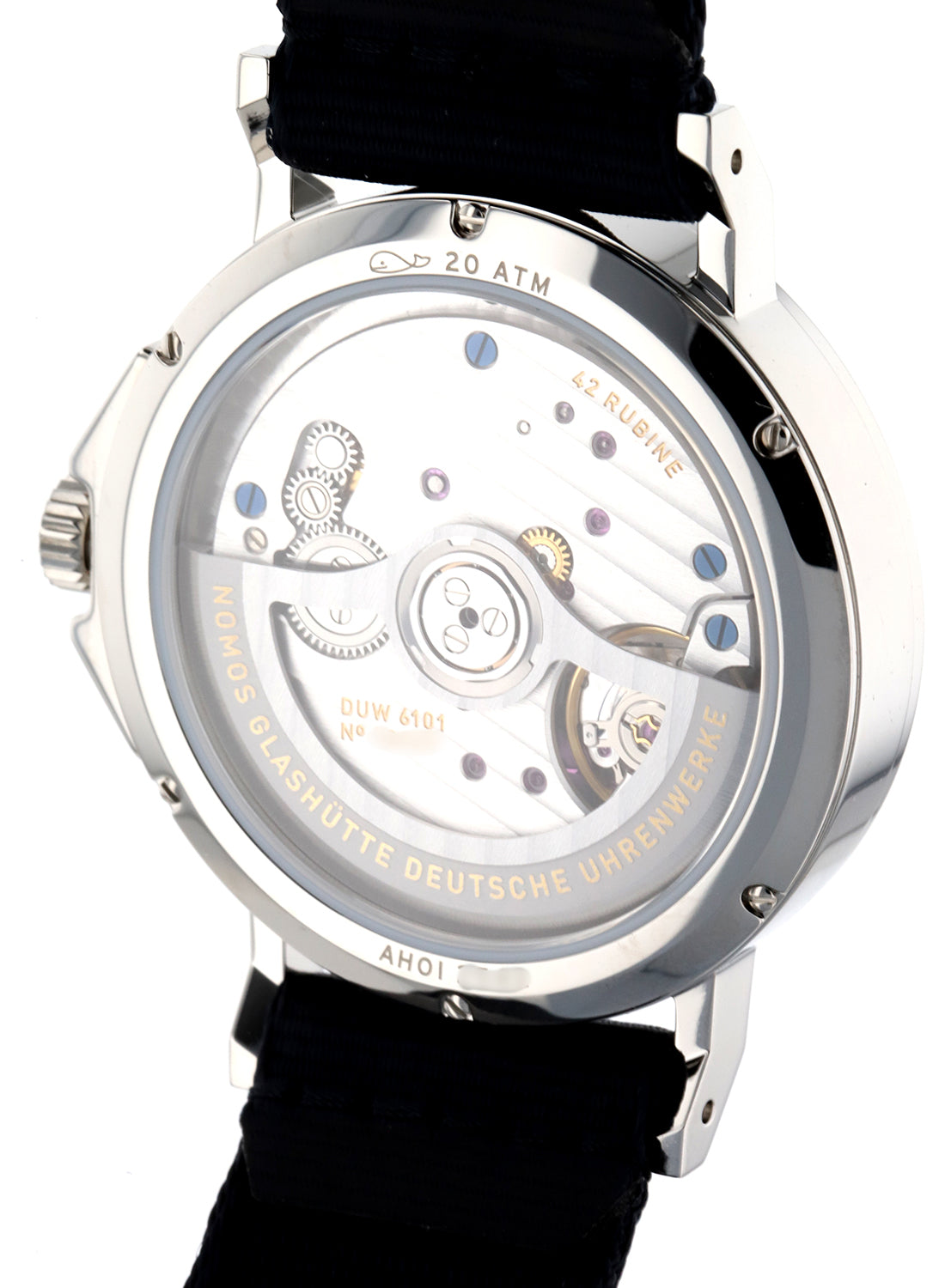 NOMOS Glashütte Ahoi neomatik 38 Datum
