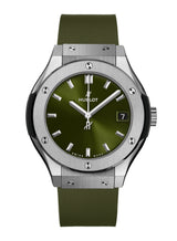Hublot Classic Fusion Quartz Titanium Green 33mm