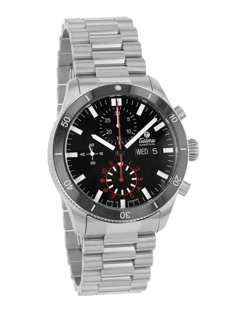 Tutima Glashütte Grand Flieger Airport Chronograph Ref. 6407-06