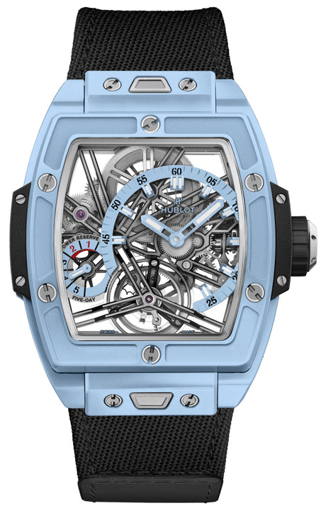 Hublot Spirit of Big Bang Tourbillon 5-Day Power Reserve Sky Blue Ceramic Ref. 645.EX.5123.NR