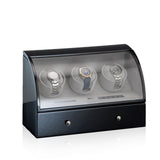 Designhütte Uhrenbeweger Basel 3 LCD Schwarz