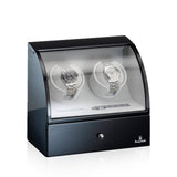Designhütte Uhrenbeweger Basel 2 LCD Schwarz