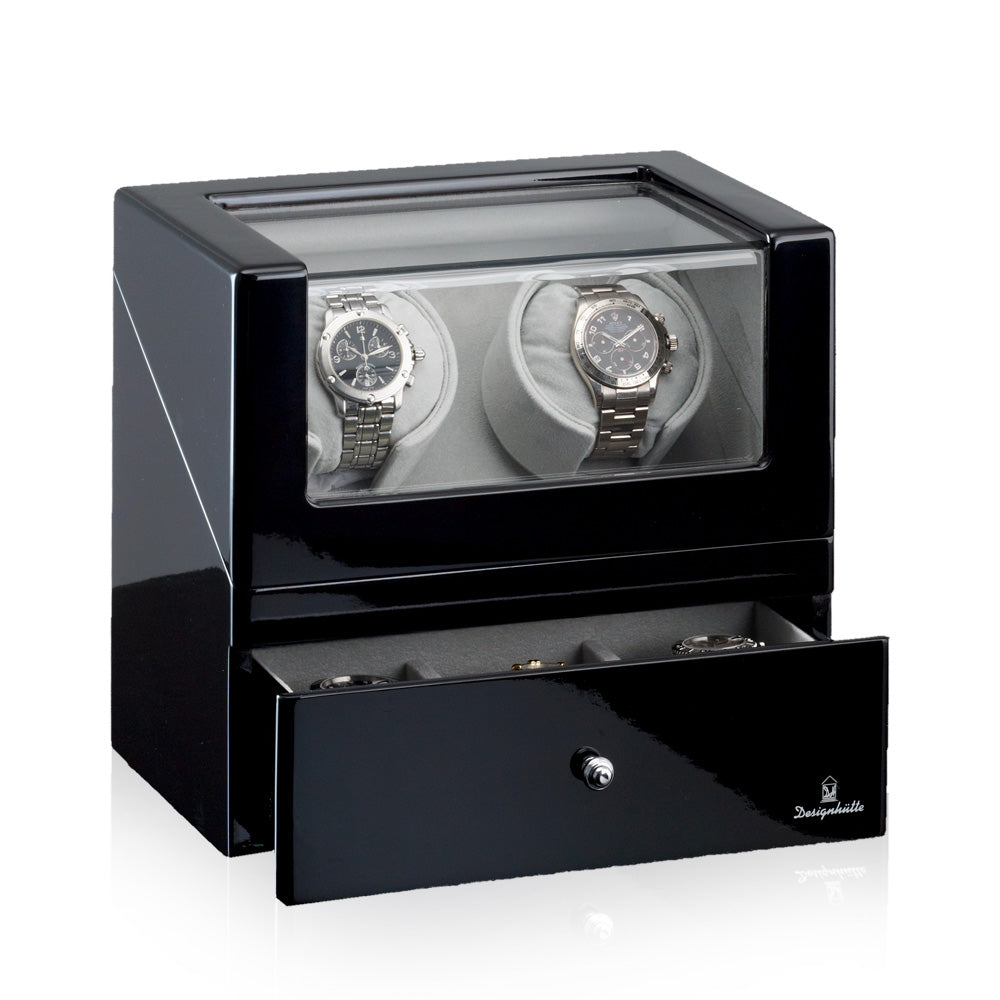 Designhuette Watch Winder San Diego 2 Black/Grey